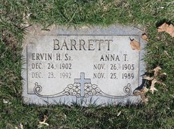 Anna E Barrett 