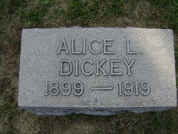 Alice Leona <I>Saint</I> Dickey 