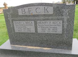 Henry F Beck 