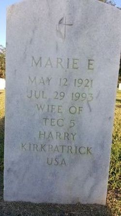 Marie Edith <I>Madden</I> Kirkpatrick 