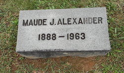 Maude Beatrice <I>Johnson</I> Alexander 