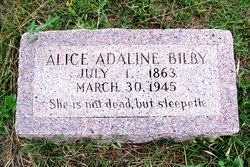 Mrs Alice Adaline <I>Poole</I> Bilby 