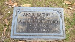 Annie <I>Rachels</I> Crawford 