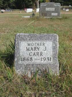 Mary Jane <I>Knapp</I> Carr 
