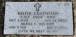 Walter J Gustafson 