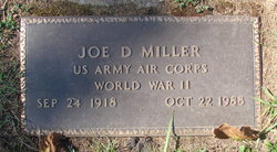 Joe D Miller Sr.
