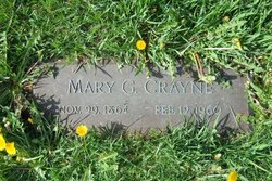 Mary A. <I>Gordon</I> Crayne 