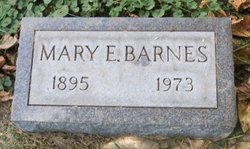 Mary E Barnes 