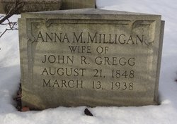 Anna M <I>Milligan</I> Gregg 
