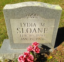 Lydia Margaret <I>Green</I> Sloane 