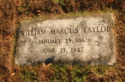 William Marcus “W. M.” Taylor 