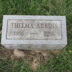 Thelma Mary Ethel <I>Phillips</I> Adkins 