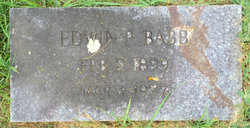 Edwin Percy Babb 