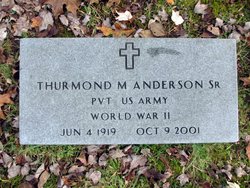 Thurmond M Anderson Sr.