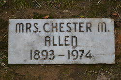 Mary Chester <I>Morgan</I> Allen 