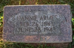 Nancy Mae “Nannie” <I>Young</I> Armes 