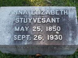 Anna Elizabeth Stuyvesant 