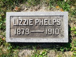 Elizabeth “Lizzie” <I>Mahanna</I> Phelps 