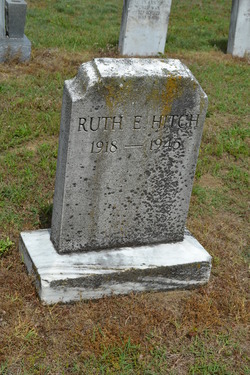 Ruth Elizabeth <I>Adams</I> Hitch 