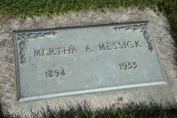 Martha A <I>Swenson</I> Messick 