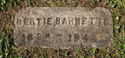 Bertie <I>Jackson</I> Barnette 