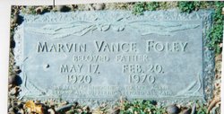 Marvin Vance “Vance” Foley 