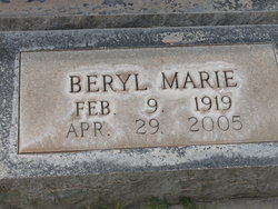 Beryl Marie <I>Gilman</I> Crawford 