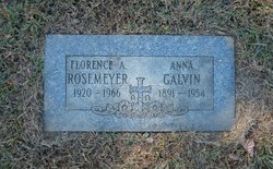 Florence A. <I>Galvin</I> Rosemeyer 
