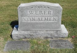 Catherine <I>Weber</I> Von Almen 