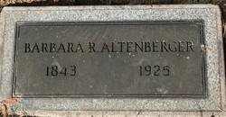 Barbara R <I>Bitzer</I> Altenberger 
