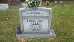 Brenda Odell <I>Wood</I> Allen 