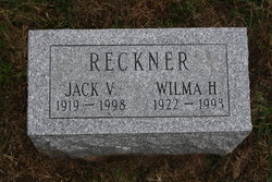 Wilma Helen <I>Davis</I> Reckner 