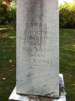 Sarah <I>Camp</I> Street 
