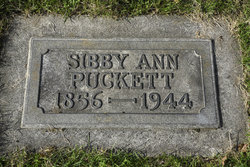 Sibby Ann <I>Ferree</I> Puckett 
