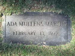 Ada <I>Mullens</I> Martin 