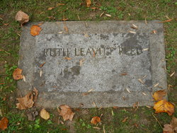 Ruth <I>Leavitt</I> Reed 