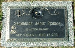 Geraldine “Janie” Pearce 
