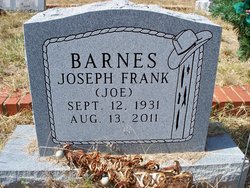 Joseph Frank “Joe” Barnes 