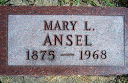 Mary Leona <I>Cram</I> Ansel 