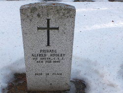 Pte Alfred Audley 