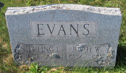 Ruth W <I>Walp</I> Evans 