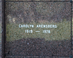 Carolyn Arensberg 