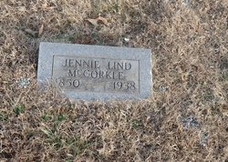 Jennie Lind <I>Woodruff</I> McCorkle 