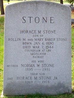 Horace M Stone 