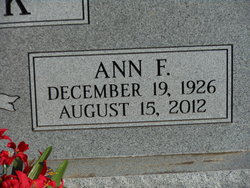 Annie Frances “Ann” <I>Kohutek</I> Meek 