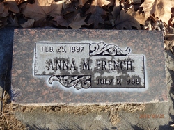 Anna Marie <I>Rich</I> French 
