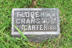 Florence Maud <I>Cranston</I> Carter 