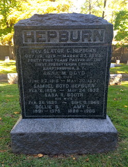 Sara Reeve <I>Booth</I> Hepburn 
