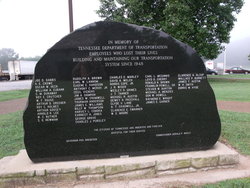 Tennessee D. O. T. Workers' Memorial 