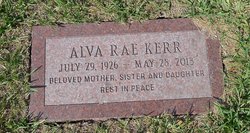 Alva Rae Kerr 